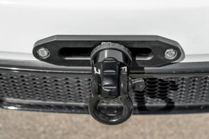 Aluminum Winch Shackle - Rough Country - T-6 Billet Aluminum - Black